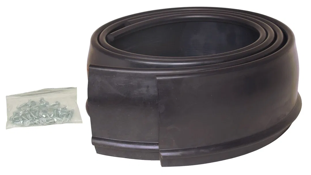 52-171 – PACER PERF Fender Flare, Bolt-On Style 4 Inch Tire Coverage Black Heavy Duty EPDM Rubber Universal 58 Inch L...
